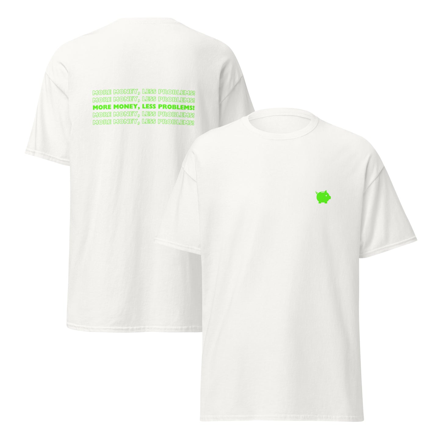T-shirt classica unisex Linea MORE MONEY