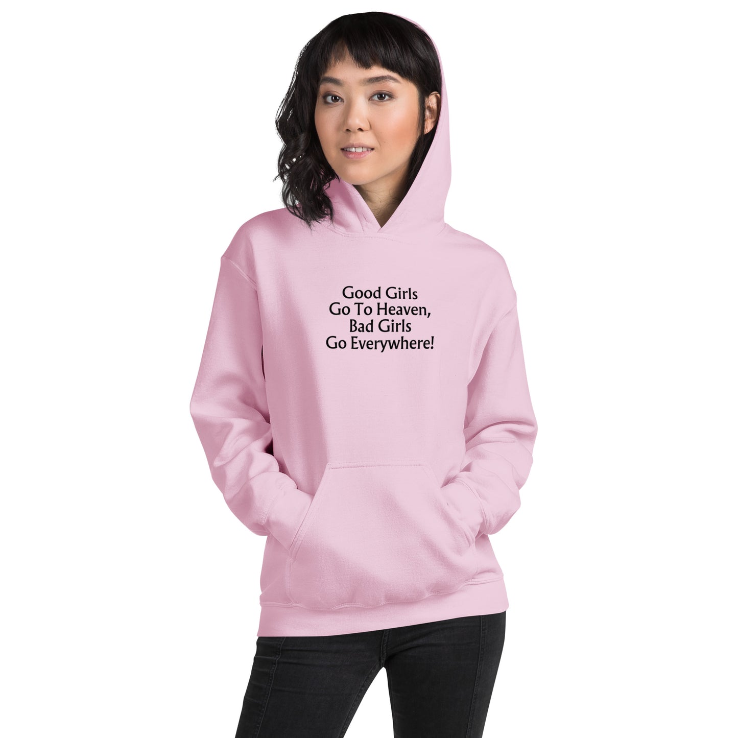 Felpa con cappuccio donna Linea GOOD GIRLS