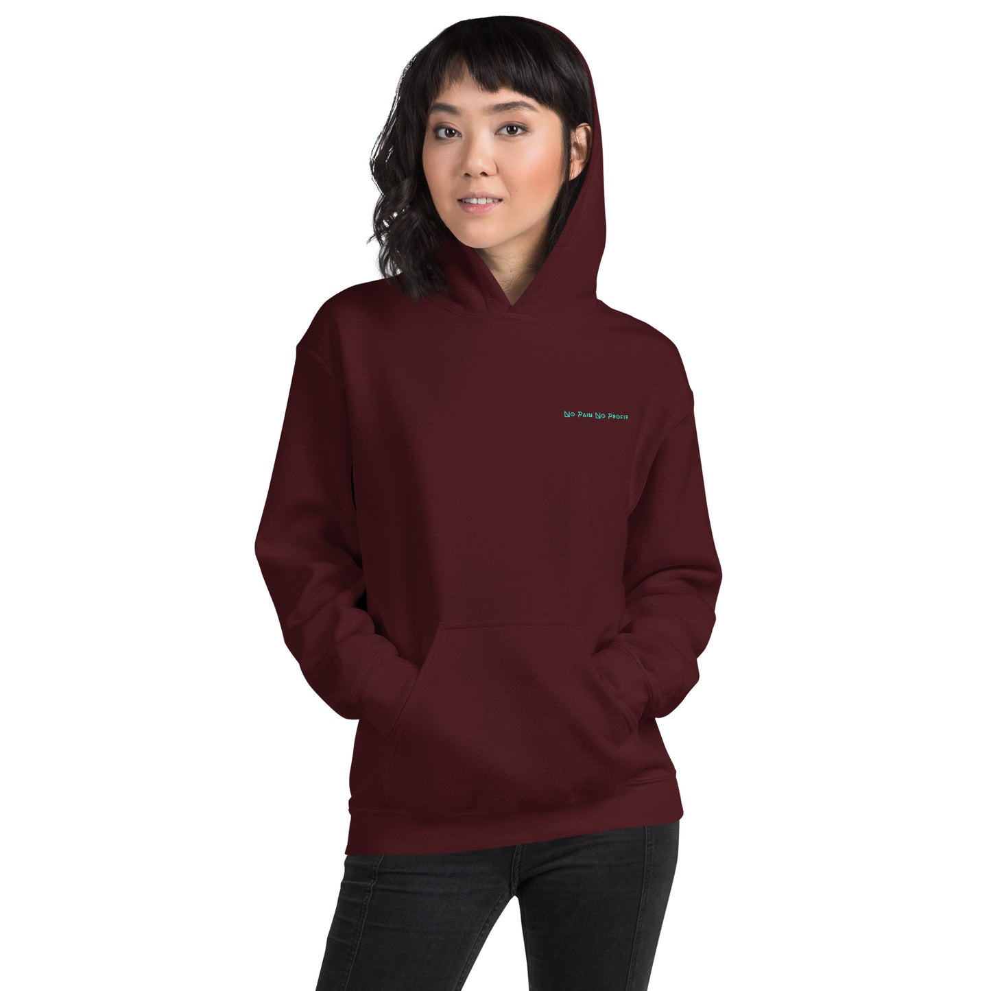 Felpa con cappuccio Linea NO PAIN NO PROFIT