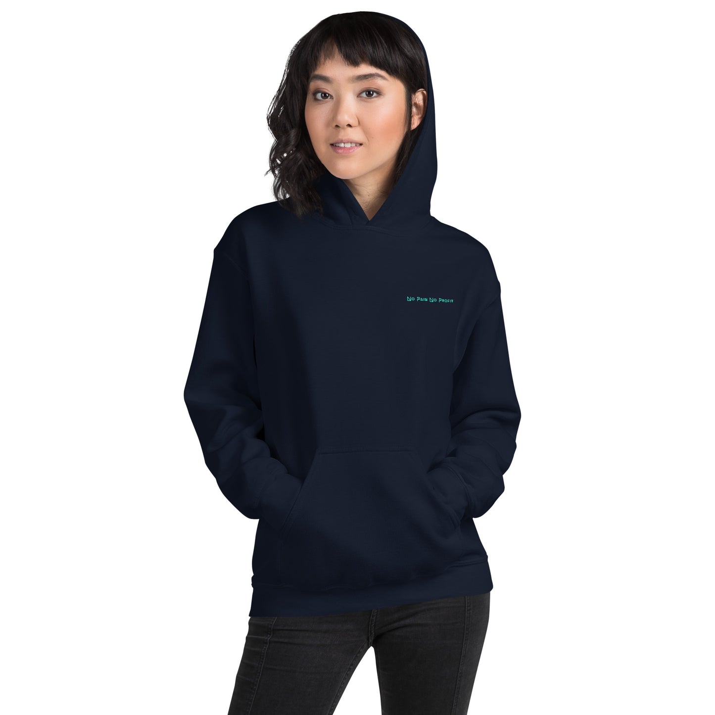 Felpa con cappuccio Linea NO PAIN NO PROFIT