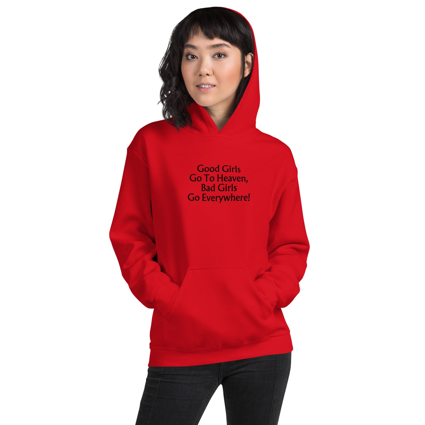 Felpa con cappuccio donna Linea GOOD GIRLS
