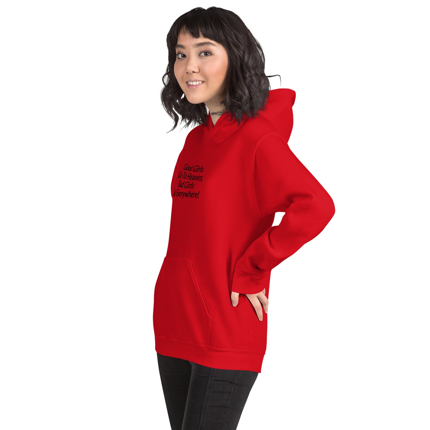 Felpa con cappuccio donna Linea GOOD GIRLS