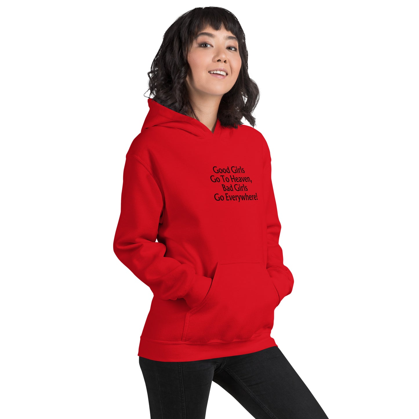 Felpa con cappuccio donna Linea GOOD GIRLS
