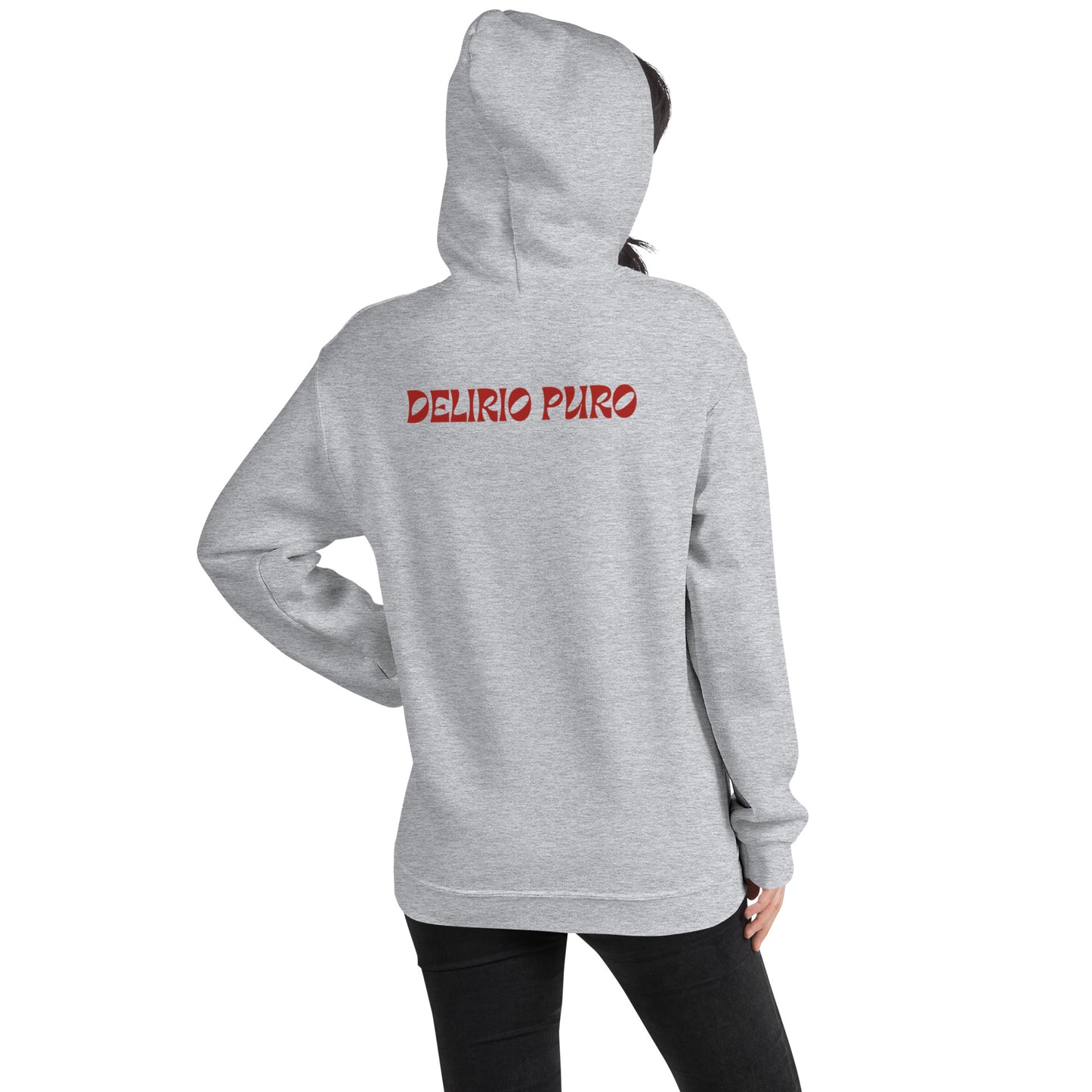 Felpa con cappuccio Linea DELIRIO PURO