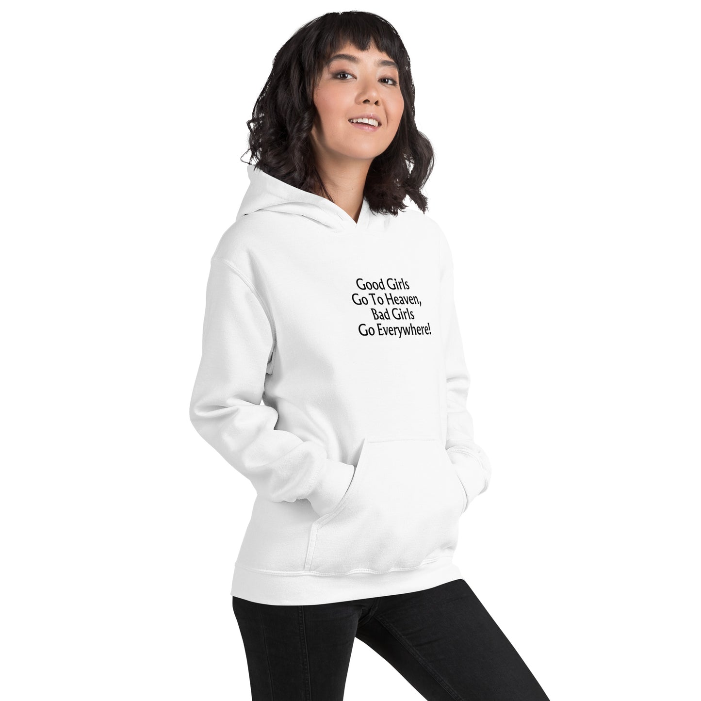 Felpa con cappuccio donna Linea GOOD GIRLS
